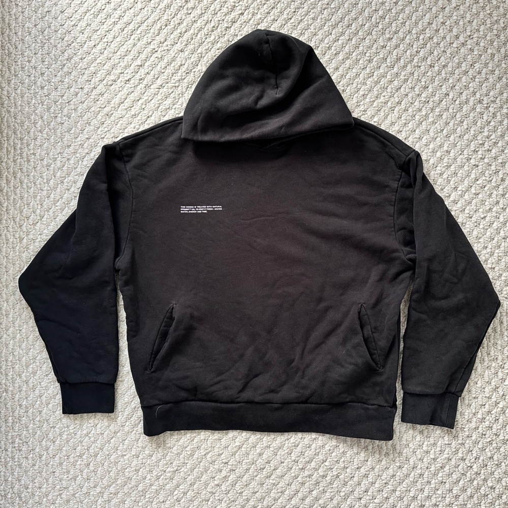 Pangaia Black 365 Hoodie